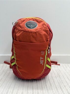 Osprey Jet 12 Youth Red Hiking Backpack